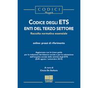 Codice degli ETS enti del terzo settore - 2019 - Maggioli Editore