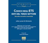 Codice degli ETS enti del terzo settore - De Stefanis C. (cur.)