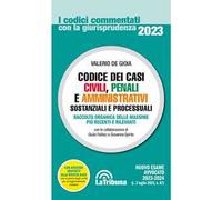 Codice dei casi civili, penali e amministrativi. Sostanziali e processuali
