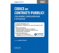 Codice dei contratti pubblici con norme complementari e attuative