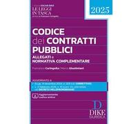 Codice dei contratti pubblici Pocket 2025. Con aggiornamento codice online