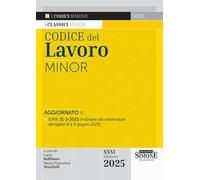 Codice del lavoro. Ediz. minor