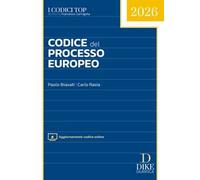 Codice del processo europeo. Con aggiornamento codice online