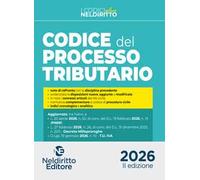 Codice del processo tributario plus 2026