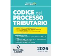 Codice del processo tributario plus 2026