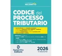 Codice del processo tributario plus 2026 - Piancastelli S. (cur.)