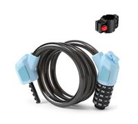 Codice della bicicletta Piccola Bici di Sicurezza per Mountain Biciclette Cavo 5Digits Combinazione Resettabile Piccolo Codice di Sicurezza