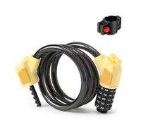 Codice della bicicletta Piccola Bici di Sicurezza per Mountain Biciclette Cavo 5Digits Combinazione Resettabile Piccolo Codice di Sicurezza