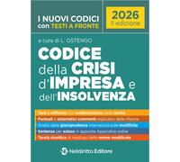 Codice della crisi d'impresa e dell'insolvenza 2026 con testi a f