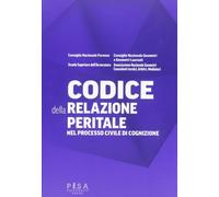 Codice della relazione peritale nel processo civile di cognizione