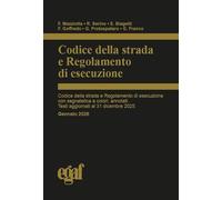 Codice della strada e regolamento di esecuzione 2026