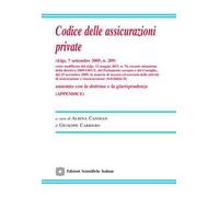 Codice delle assicurazioni private (d.lgs. 7 settembre 2005, n. 209). Appendice