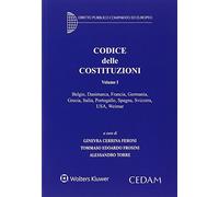 Codice delle costituzioni i: Vol. 1