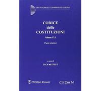Codice delle costituzioni vi,1 - paesi islamici: Vol. 6/1