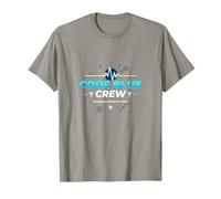 Codice d'emergenza per Infermiere, Regalo Blue Crew Response Team Maglietta, Uomo, Ardesia, L