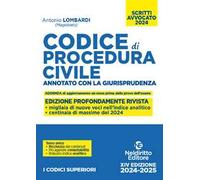 Codice di procedura civile. Annotato con la giurisprudenza. Esame avvocato 2024