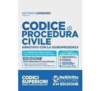 Codice di procedura civile. Annotato con la giurisprudenza per l'Esame di avvocato 2026-2027