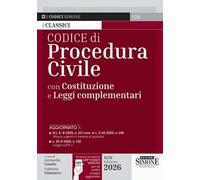 Codice di procedura civile con Costituzione e leggi complementari. Con la nuova APP CODICI SIMONE per un codice sempre aggiornato