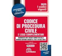 CODICE DI PROCEDURA CIVILE E LEGGI COMPLEMENTARI - BARTOLINI FRANCESCO