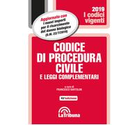 Codice di procedura civile e leggi complementari - 2019 - La Trib