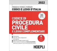 Codice di procedura civile e leggi complementari 2022. Con espansione online