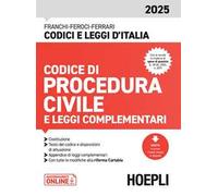 Codice di Procedura civile e leggi complementari 2025. Con aggiornamenti online