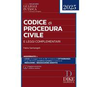 Codice di procedura civile e leggi complementari 2025. Con aggiornamento o...