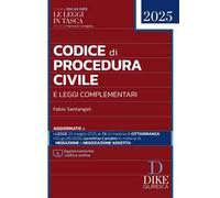 Codice di procedura civile e leggi complementari 2025. Con aggiornamento online