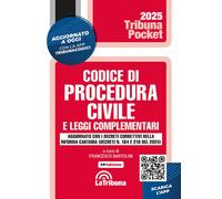 Codice di procedura civile e leggi complementari. Pocket 1/2025