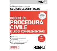 Codice di procedura civile e leggi complementari 2026 - Franchi Luigi, Fer...