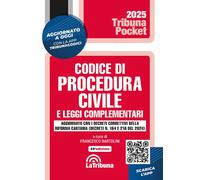 Codice di procedura civile e leggi complementari. Pocket 1/2025