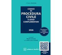 Codice di procedura civile e leggi complementari. Con app