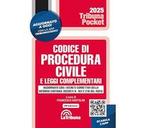 Codice di procedura civile e leggi complementari. Pocket 1/2025