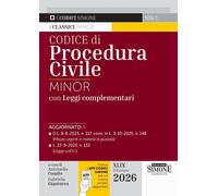 Codice Di Procedura Civile. Ediz. Minor - 2025 - Edizioni Giuridiche Simone