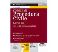 Codice di procedura civile. Ediz. minor. Con APP CODICI SIMONE per un codice sempre aggiornato