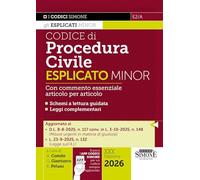Codice di procedura civile esplicato. Ediz. minor. Con APP CODICI SIMONE per un codice sempre aggiornato