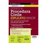Codice di procedura civile esplicato. Ediz. minor. Con QR-Code