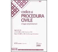 Codice di procedura civile. Leggi complementari