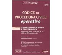 Codice di procedura civile operativo. Annotato con dottrina e giurisprudenza