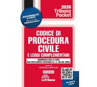 CODICE DI PROCEDURA CIVILE - POCKET 2026 - BARTOLINI FRANCESCO (Curatore) - La