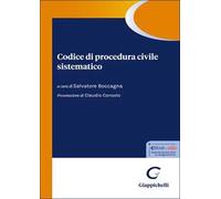 Codice di procedura civile sistematico - 2025 - Giappichelli