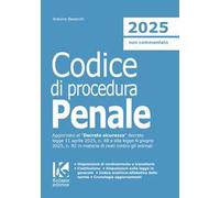 Codice di procedura penale 2025. Il nuovo codice di procedura penale aggiornato