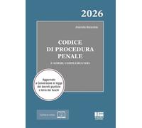 Codice di procedura penale 2026 e norme complementari. Aggiornato