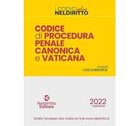 Libri Codice Di Procedura Penale Canonica E Vaticana