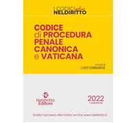 Libri Codice Di Procedura Penale Canonica E Vaticana