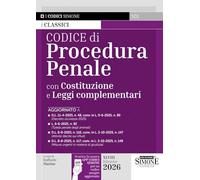 Codice di procedura penale. Con APP CODICI SIMONE per un codice sempre aggiornato