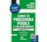 Codice di procedura penale e leggi complementari