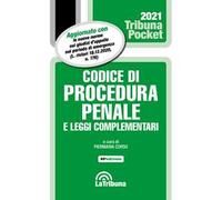 Codice di procedura penale e leggi complementari 2021