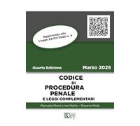 Codice di procedura penale e leggi complementari 2025
