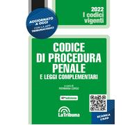 Codice di procedura penale e leggi complementari. Con App Tribunacodici - ...